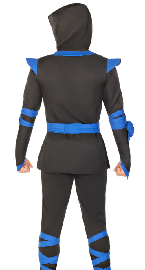 Blue Dragon Ninja Plus Couples Costume