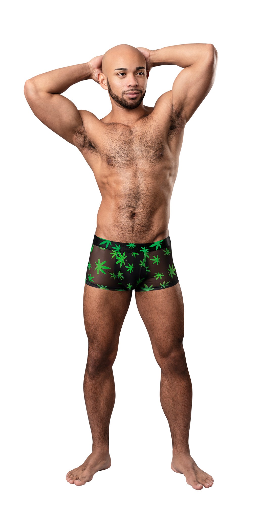 Hazy Dayz - Pot Leaf - Pouch Short