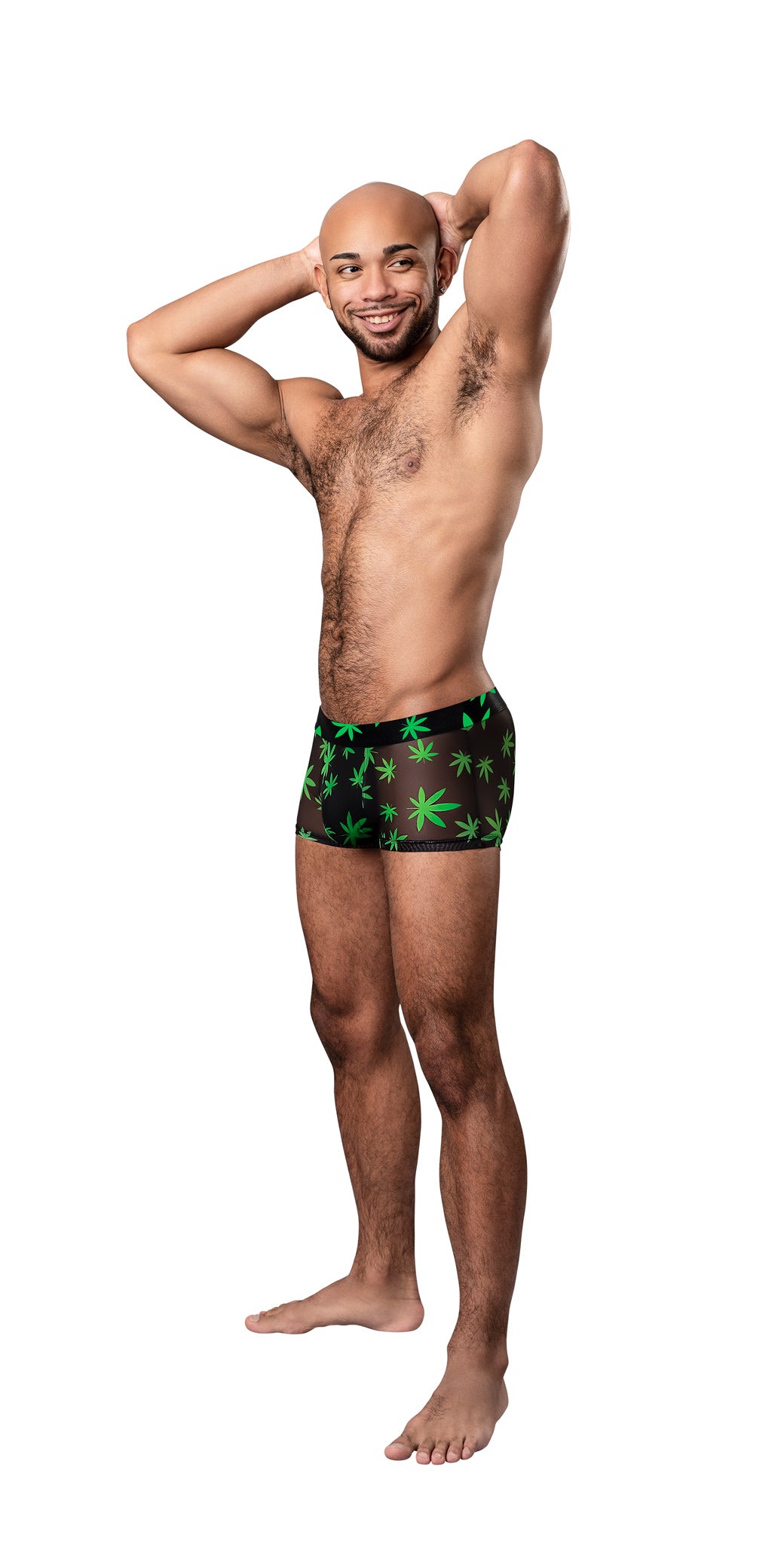 Hazy Dayz - Pot Leaf - Pouch Short