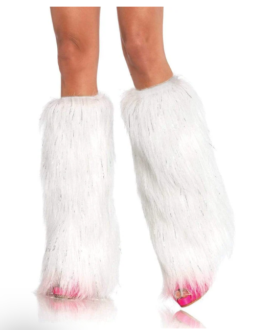 Kira Furry Leg Warmers
