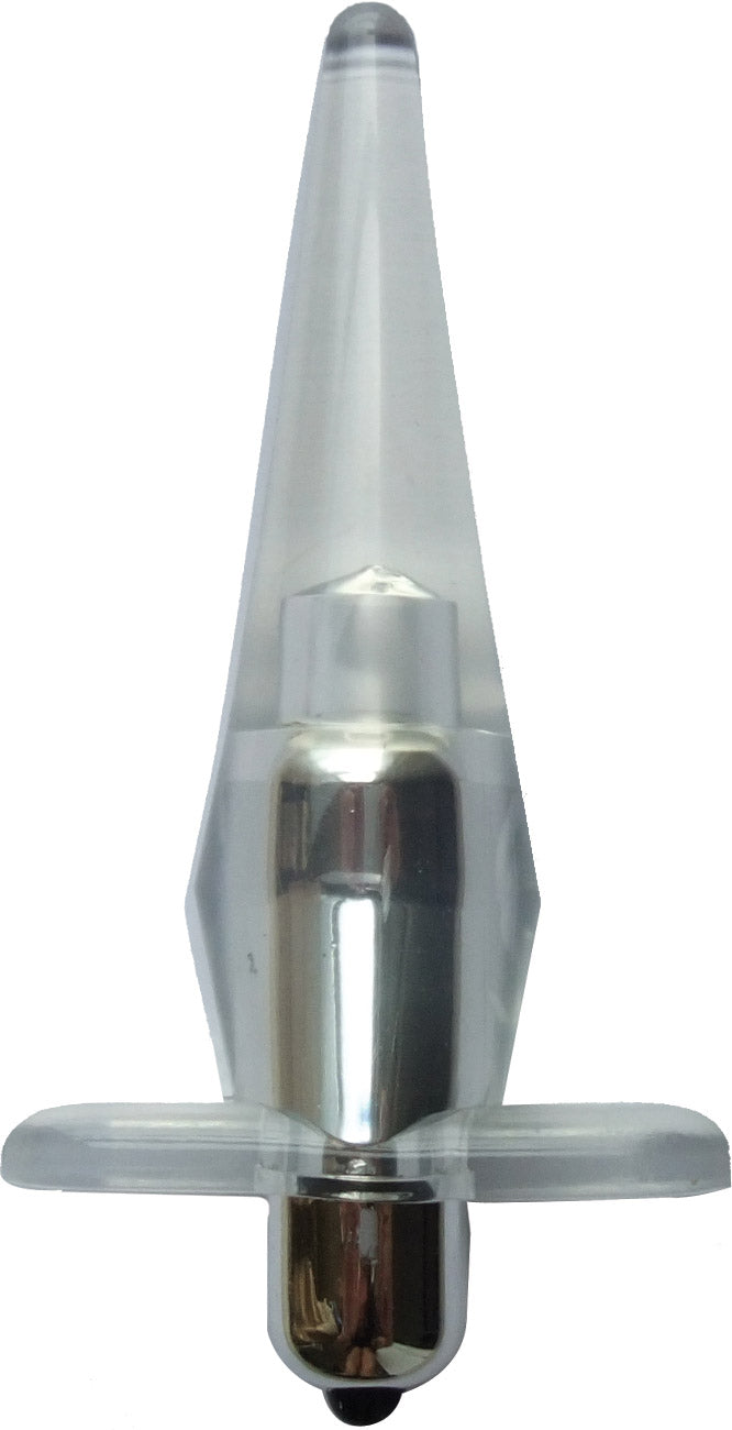 Wet Dreams Go Deep Anal Probe With Vibrating Bullet - Clear HTP2940