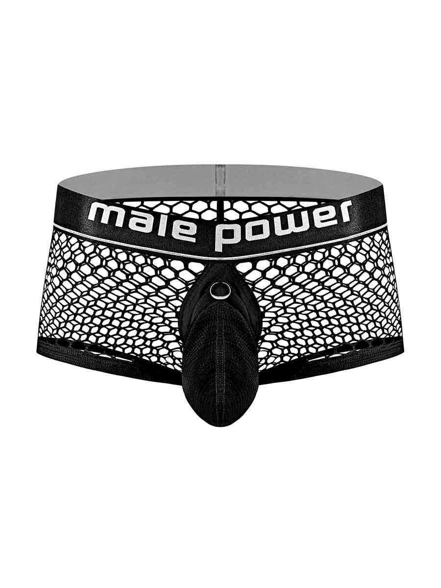 Cock Pit Net Mini Cock Ring Short - Extra Large - Black MP-120260BKXL