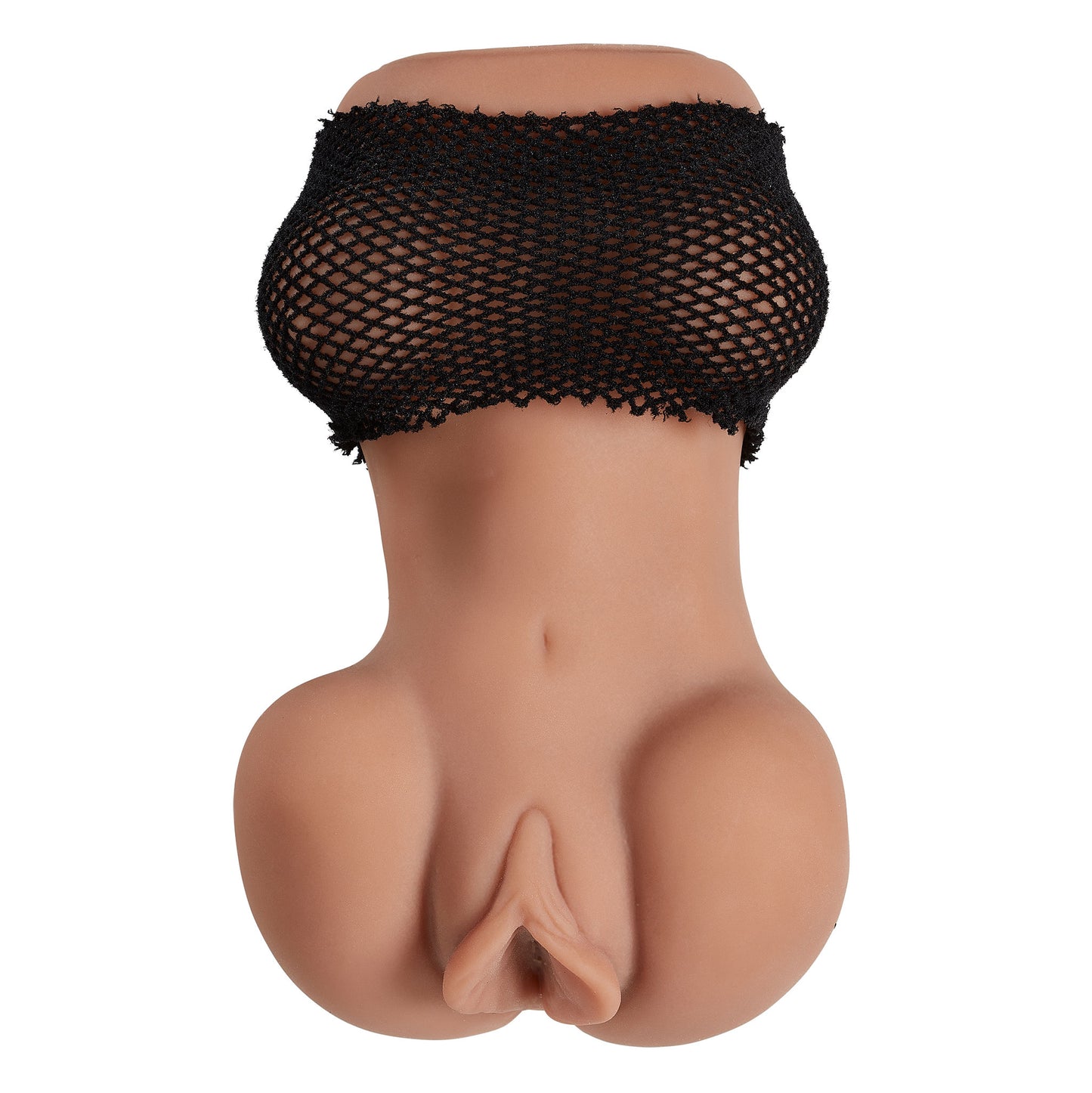 Cloud 9 Mini Body Dual Stroker Pleasure Pussy and Ass - Tan WTC423T