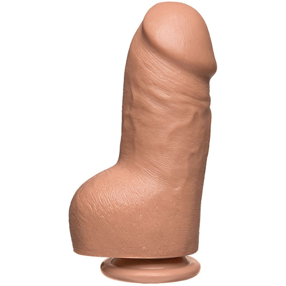 The D - Fat D - 8 Inch With Balls - Firmskyn - Vanilla DJ1705-86-CD