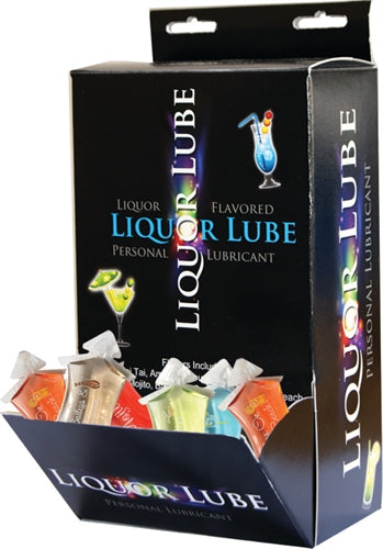 Liquor Lube Assorted Flavors 50 Pcs Display HTP2650D