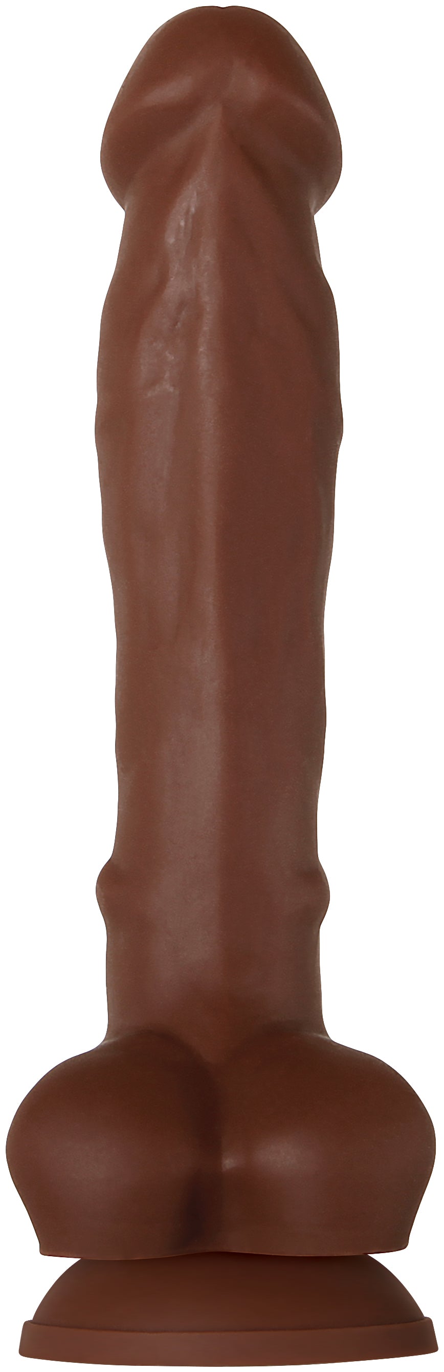 Real Supple Silicone Poseable Dark 8.25 Inch EN-DD-6191-2