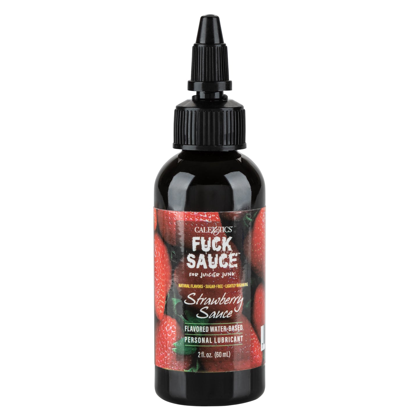 Fuck Sauce Flavored Water-Based Personal Lubricant - Strawberry - 2 Fl. Oz. SE2410151