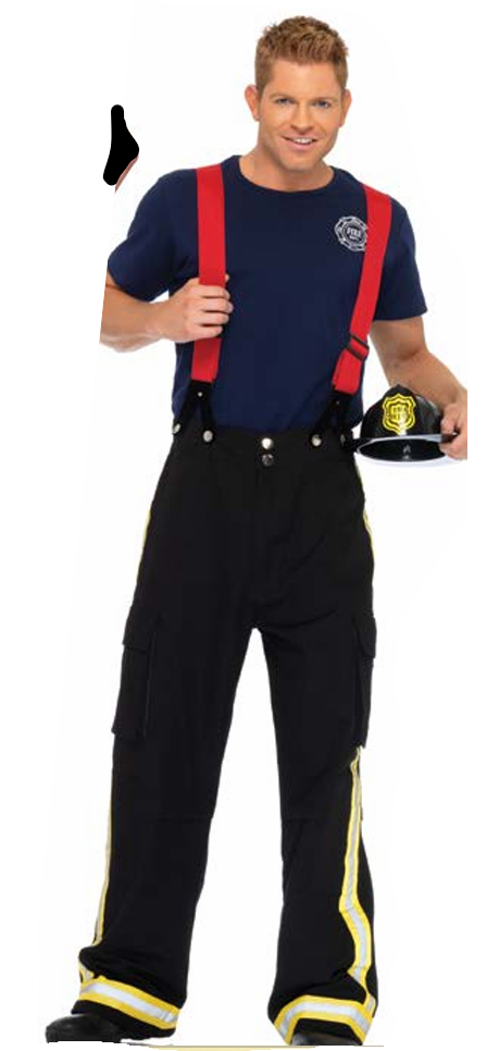 Men's Fireman Costume