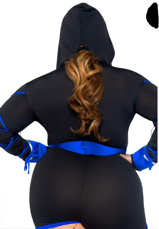 Blue Dragon Ninja Plus Couples Costume