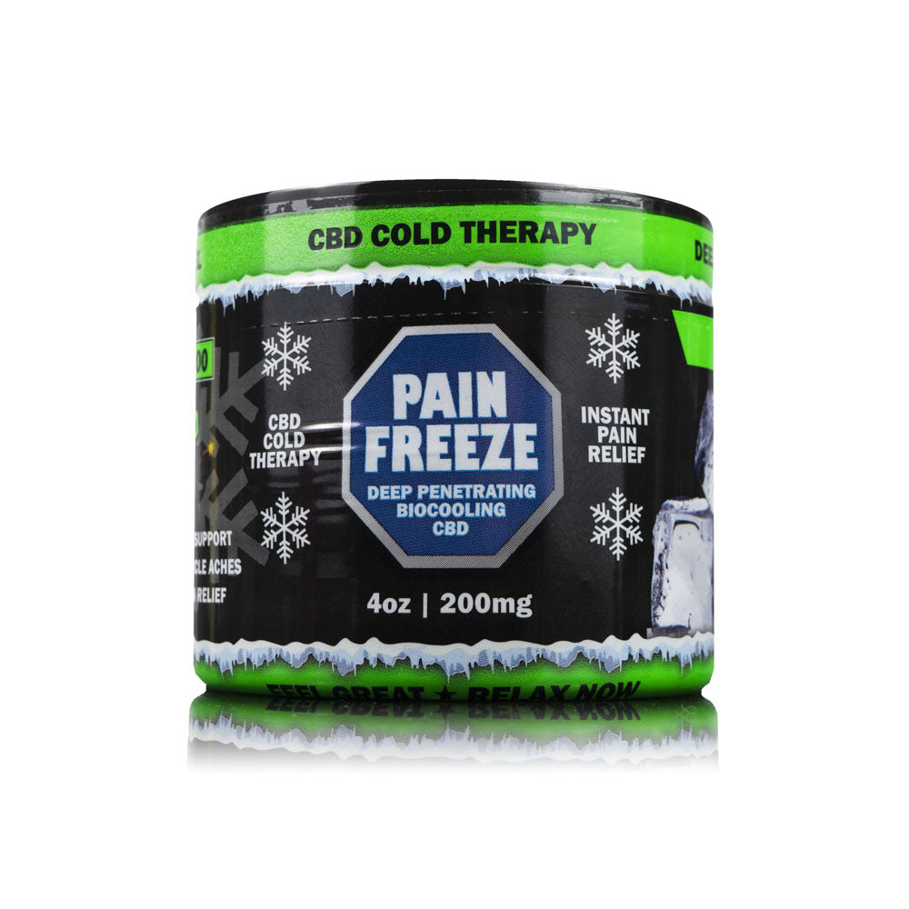 Hemp Bombs Pain Freeze Cream 4 Fl. Oz. 200mg HB-PAINFREEZ200