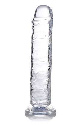 Jock C - Thru 7 Inch Clear Tpe Dildo CN-09-0706-00