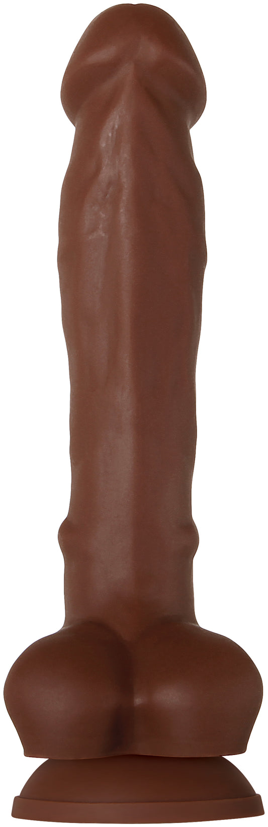 Real Supple Silicone Poseable Dark 8.25 Inch EN-DD-6191-2